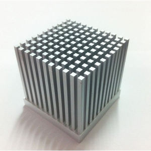 Black Anodized Downlight Thin Small <strong>Heatsink</strong> 80mm 50mm <strong>30mm</strong> 20mm square Aluminum Pin Fin <strong>Heatsink</strong> Lighting Round Heat Sink - Product Image 4