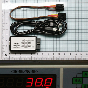 Mini Portable USB Logic Analyzer SCM 24MHz 8 Kanal 24M Debugger Logic Analyzer Tool für ARM FPGA 24M 8CH USB Logic Analyzer - Product Image 6