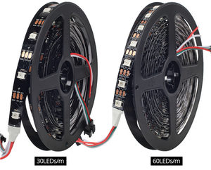 USB Indirizzabile HA CONDOTTO LA Striscia WS2812B RGB Digitale Programmabile Pixel LED di Colore di Sogno Arcobaleno HA CONDOTTO LA Luce del Nastro di 5V DC - Product Image 2