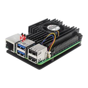 Newest Latest <strong>Raspberry</strong> <strong>Pi</strong> 5 <strong>case</strong> Aluminum Alloy Shell Enclosure Cooling Fan <strong>raspberry</strong> <strong>case</strong> for <strong>Raspberry</strong> <strong>Pi</strong> 4 5 armor <strong>case</strong> - Product Image 5