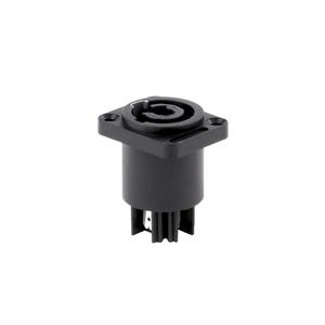 屋内使用Powerconコネクタ黒入力白出力3ピン女性電源コネクタ - Product Image 2