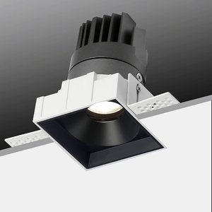 220v Led <strong>Module</strong> Adjustable Frameless Spotlight Tuya0-10v Triac Dali Dimmable Recessed square Light Ip44 Trimless Recessed Light - Product Image 1