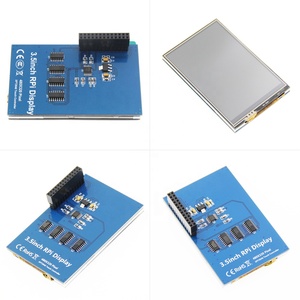 Diymall Display LCD TFT da 3.5 "pollici modulo SPI ILI9486 Touch Screen resistivo 480x320 5V per Raspberry Pi A + B B + 2B 3B 3B + 4B - Product Image 2