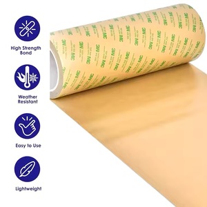 3m 468MP 200MP çift taraflı 0.13mm PVC akrilik Transfer bandı 12 inç X 60 metre temizle maskeleme Die Cut 3m 468MP akrilik kalıp kesim - Product Image 5