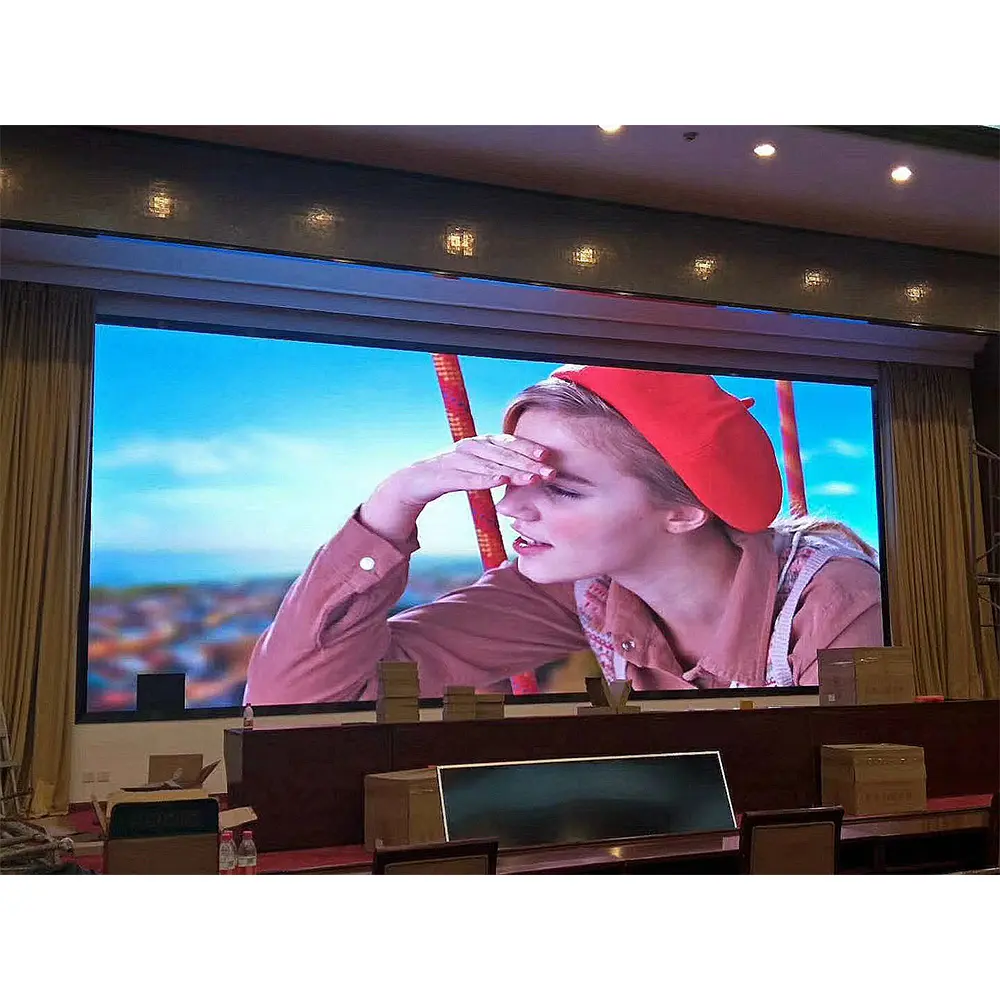 P0.9 P1.2 P1.5 P1.8 4K Indoor Control Room Led Display Scherm Aangepaste Led Videomuur Voor School Tv Studio