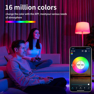 For <strong>UL</strong> Certified 2-Pack Rechargeable LED Smart <strong>Light</strong> Bulbs <strong>9W</strong> Color-Changing with Remote Control Switch E26 Base for Hotels - Product Image 3