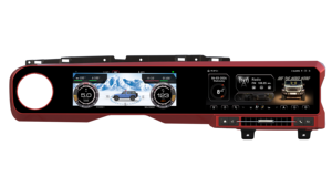 24,6 Zoll Autoradio für JEEP Wrangler JL 2018 2019 2020 2021 Gladiator Autoradio Multimedia Video Player GPS Navi Carplay 5G