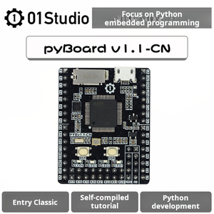 Truciolare 01Studio Pyboard V1.1-CN MicroPython programmazione STM32F405 microcontrollore incorporato scheda di sviluppo