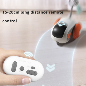 Funny Intelligent Interactive Cat <strong>Toy</strong> Electric Self Moving <strong>Mouse</strong> Chasing Car Automatic Cat and <strong>Mouse</strong> <strong>Toy</strong> With Feathers - Product Image 4