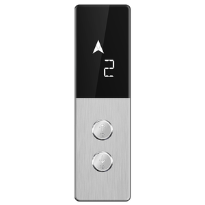 Otel ve daireler için Modern stil düşük fiyatlı basma düğmesi cam asansör Cop Lop paneli çelik parçalar - Product Image 5