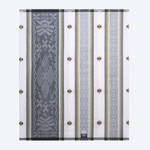 <strong>Sarong</strong> Muslim Jacquard Premium <strong>Sarong</strong> for Adults Classic Gold C45 SSF Grey White Men's <strong>Sarong</strong> Indonesia - Product Image 1