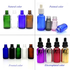 <strong>Gray</strong> Glass Massage Oil <strong>Dropper</strong> <strong>Bottle</strong> 10ml 15ml 30ml Glass Essential Oil Cosmetic Packaging <strong>Bottle</strong> - Product Image 3