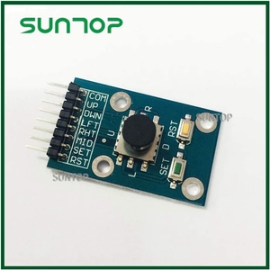 5 kanallı beş yön navigasyon düğmesi modülü 5D Rocker Joystick bağımsız klavye Arduino MCU