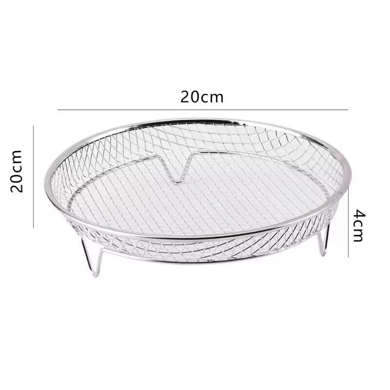 Cadre circulaire en acier inoxydable à une couche de 20 cm