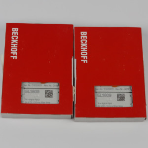 Beckhoff EL1809 PLCプログラマブルロジックコントローラデジタル入力モジュールEtherCAT端子付き入力出力 (IO) - Product Image 1