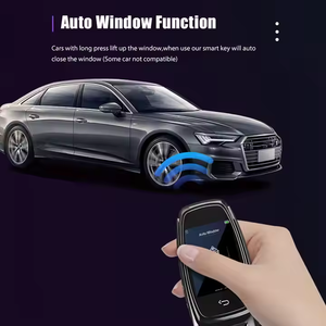 All-In-One Auto Remote Keyless Entry System 12V Zwei-Wege-Fahrzeug PKE-Schlüssel verriegelung mit LCD-Bildschirm LED-Anzeige modell für Yaris