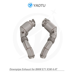 YT for BMW X5/X6/735/740 with 3.0T Engine High-efficiency <strong>Headers</strong> with Flared Interfaces Heat Insulation and OPF - Product Image 2