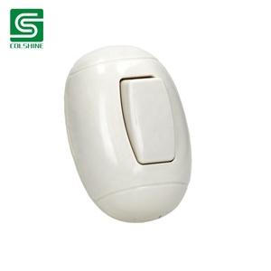 Duvar ışık anahtarı 1 yollu 2 yollu başucu anahtarı basit tarzı Oval anahtarı - Product Image 4