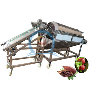Máquina de corte de vainas de cacao de alta calidad, equipo de procesamiento de descascarado de granos de cacao, máquina de procesamiento de descascarado de granos de cacao - Product Image 5