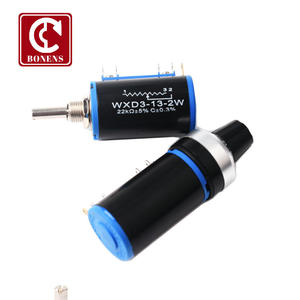 BONENS WXD3-13-2W 103 mil Dia 1K/2.2K/3.3K/4.7K/5.6K/10K/22K/33K/47K/100K Ohm döner yan Multiturn potansiyometre - Product Image 5