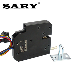 XG6673-cerradura de control eléctrica de alambre de titanio, cerradura electrónica de puerta de casillero para empleado DC5v12v, grande y elástica, express - Product Image 5