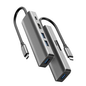 ฮับ USB-C 7-in-1 4K HDTV, ชาร์จ PD100W, 2 * USB พอร์ต3.0 typc ฮับ USB 3.0อ่านการ์ด sd/tf - Product Image 2