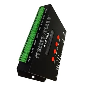 Ws2811 akıllı programlanabilir LED şerit led modülü led piksel ışık k-8000c sd kart rgb rgbw piksel led denetleyici