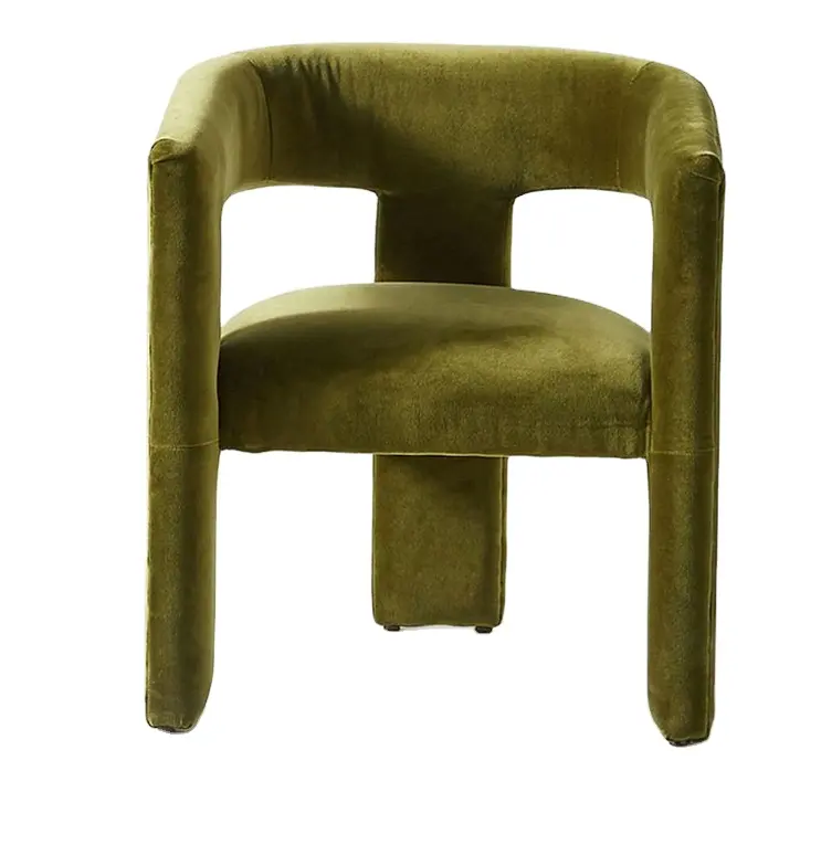 Современная дизайнерская роскошная мебель, тканевый обеденный стул Effie для гостиной