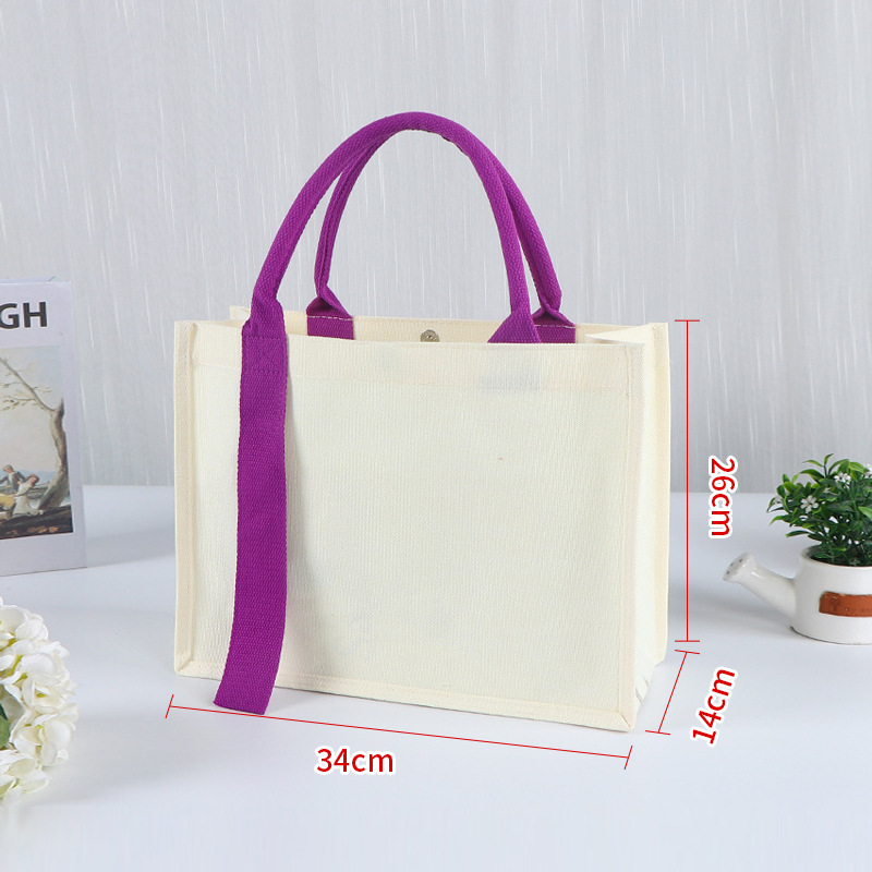 Purple handbag