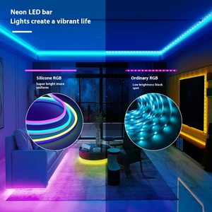 RGB LEDストリップライト防水IP65コントロール。テレビのバックライト、部屋、パーティー、キャンプの装飾に最適です。 - Product Image 4