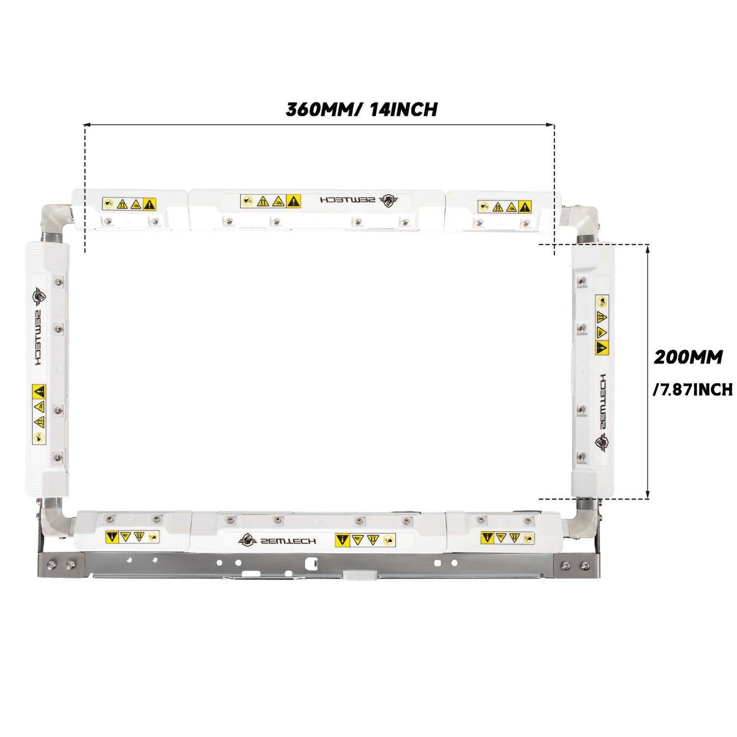 7,87x14 pouces 200x360mm