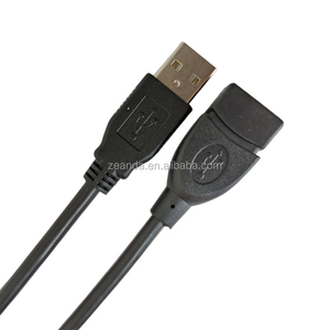 USB 2.0男性用女性用延長ケーブルブレードスマート充電データケーブルAndroidデバイス用プリンターコンピュータタブレット - Product Image 4