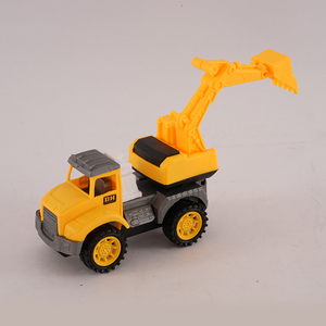 Mini children's kỹ thuật máy xúc chữa cháy quân sự chiến binh xe đồ chơi thiết lập món quà nhỏ bán buôn quán tính đồ chơi xe hơi - Product Image 5