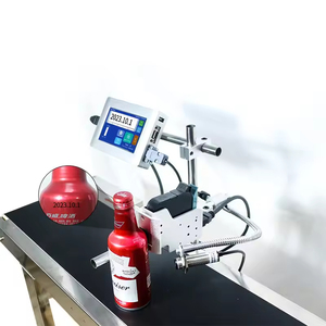 Macchina di codifica a getto d'inchiostro da 5 pollici automatica per codificatore a getto d'inchiostro stampante a getto d'inchiostro data di scadenza bottiglia scatola di cartone TIJ - Product Image 4
