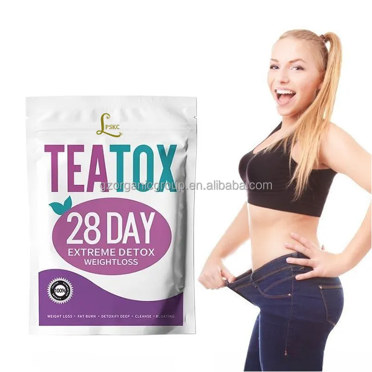 Tè verde efficace cinese OEM per la perdita di peso 28Dayes tè dimagrante brucia grassi perdita di peso Detox Slim Diet Tea