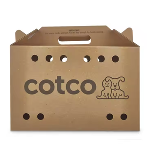 Özelleştirilmiş taşınabilir Pet hediye kutuları kabartmalı kedi ve köpek ulaşım araçları ev kullanımı için karton ambalaj - Product Image 6