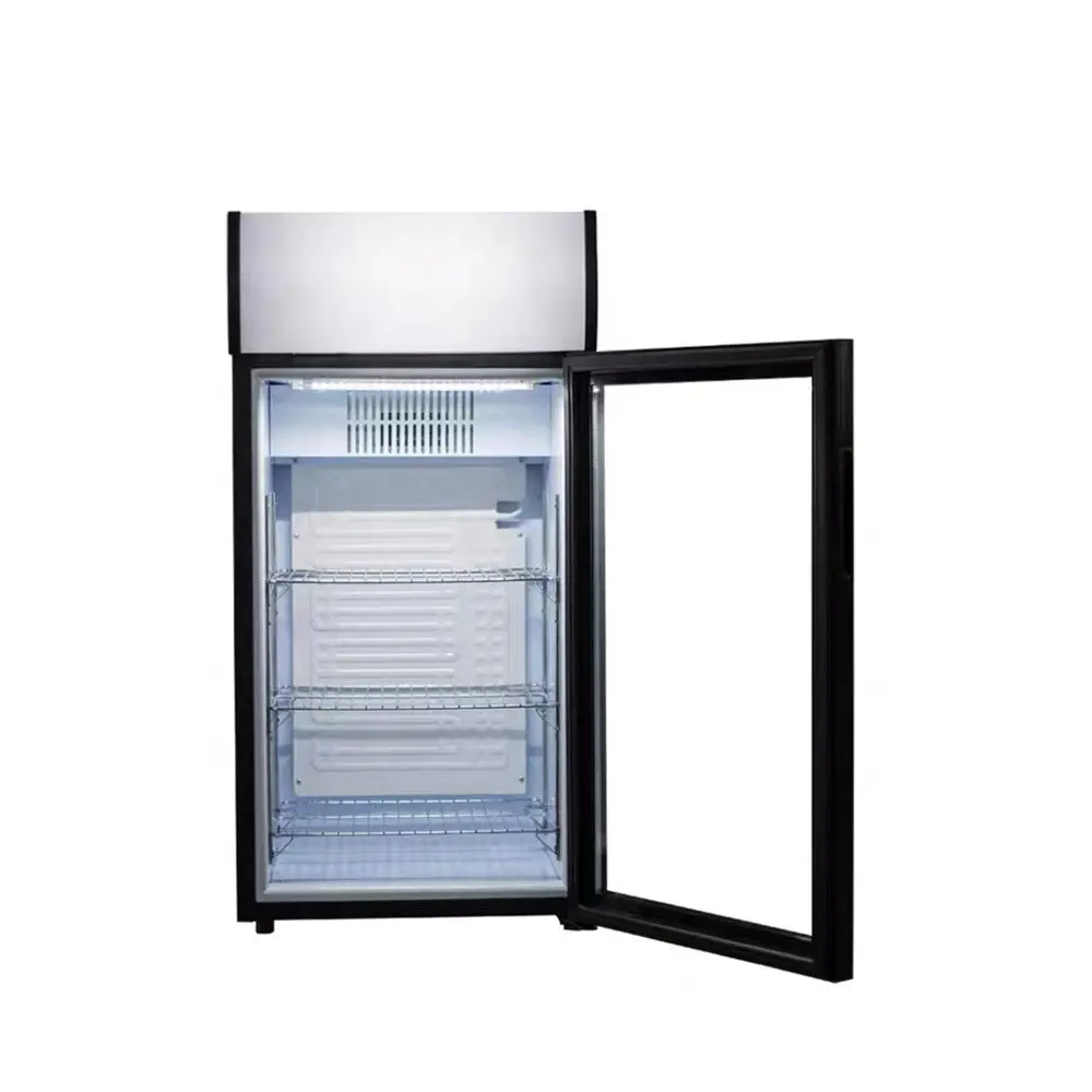Wholesale OEM showcase magnet drink coolers mini display fridge refrigerator
