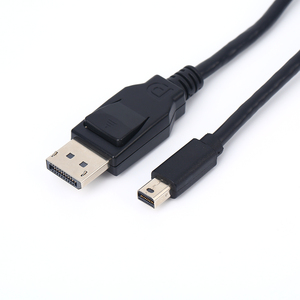 8K <span class=keywords><strong>Mini</strong></span> DP <span class=keywords><strong>DisplayPort</strong></span> 1.4 nam-to-nam cáp mạ vàng A345 máy tính xách tay Jun dp cáp bông bện lá nhôm cho HDTV - Product Image 1