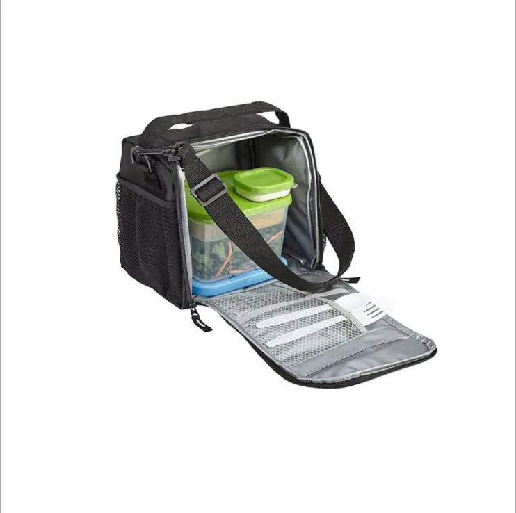 Atacado oxford grande saco térmico thermo almoço isolados transportadora mochila legal bloco de gelo fresco térmico