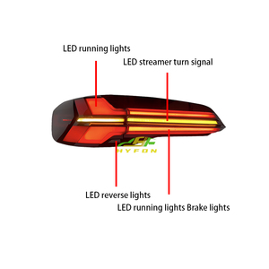 BMW X5 G05 G18 F95 için 2019-2023 yükseltme 2024 G05Lci stil LED arka lambası koşu işık flama dönüş sinyali tak ve çalıştır - Product Image 2