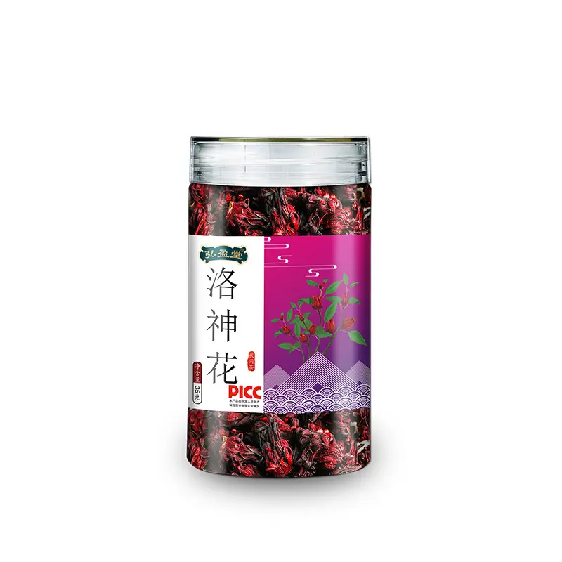 Hibisco seco de Roselle, suministro de fábrica de té orgánico hibisco