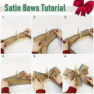 Double Sided Wood Ribbon <strong>Bow</strong> Maker Tool for DIY Crafting Kit Multi-Functional Wooden <strong>Bow</strong> Making Tool for <strong>Creating</strong> Gift <strong>Bows</strong> - Product Image 6
