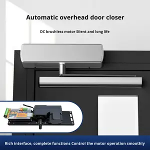 وحدة إغلاق أبواب كهربائية أوتوماتيكية شديدة التحمل مع مستشعر ومحرك للتحكم في الدخول، مجموعة كاملة بضمان 5 سنوات - Product Image 2