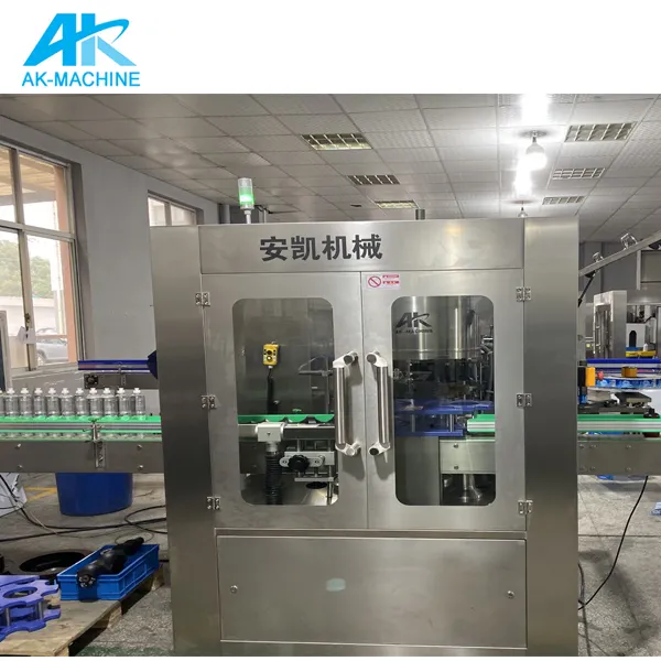 Máquina de etiquetado de botellas de AK-HMR12, máquina rotativa de etiquetas adhesivas de fusión en caliente OPP