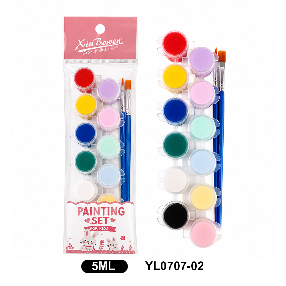 6 Colori Base + 6 Colori Macaron 5ML