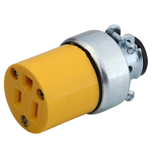 NEMA L5-15P L5-15R 15A ช่องเสียบแบบมีสายกันการล็อกปลั๊กตัวเมียตัวผู้ตัวเมียตัวเมียแบบสามช่องเสียบชนิด B 125V ใช้กลางแจ้ง - Product Image 4