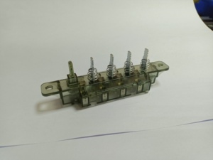 Interruttore per pianoforte a tastiera a 5 posizioni durevole all'ingrosso 6A 125V interruttore a pulsante per ventola - Product Image 4