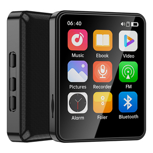 Bluetooth 5.3 - 2.4 "dokunmatik ekranlı MP3/MP4 çalar, 128GB, FM radyo, e-kitap, CE/FCC (toplu OEM) - Product Image 3