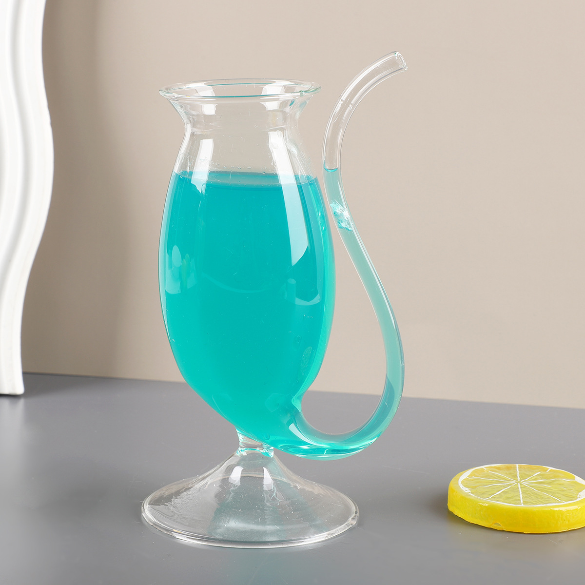 200ml base-wide mouth vampire wine glass