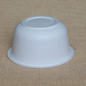 100% biyobozunur Compostable Cornstarch gıda kabı 6oz <span class=keywords><strong>8oz</strong></span> 10oz 14oz 22oz tek kullanımlık mısır nişastası kase